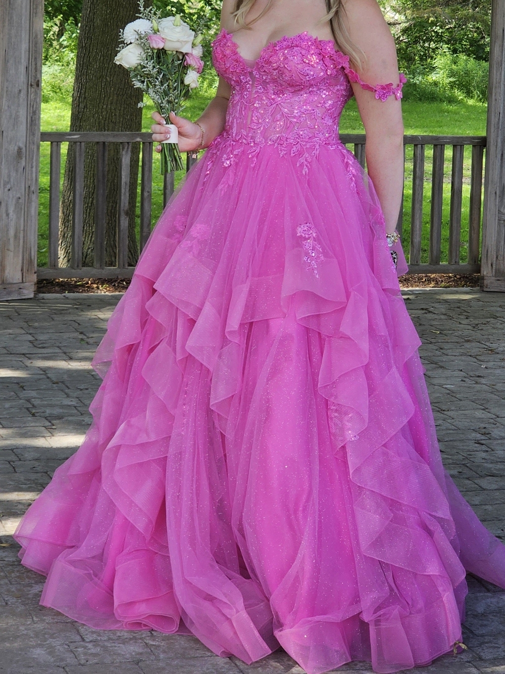 Pink Prom Dress - Picture 3 of 3